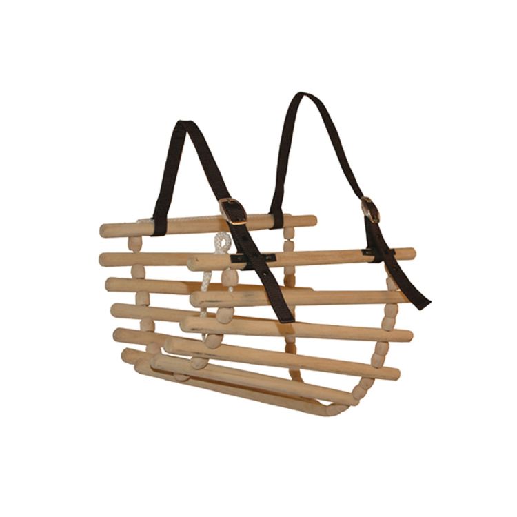 WOODEN NECK CRADLE