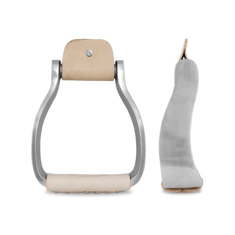 ALUMINUM SHAPED WESTERN STIRRUP