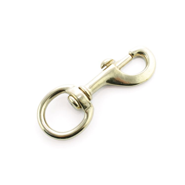 BRASS HALTER BRIDLE HOOK 1 " 1/4