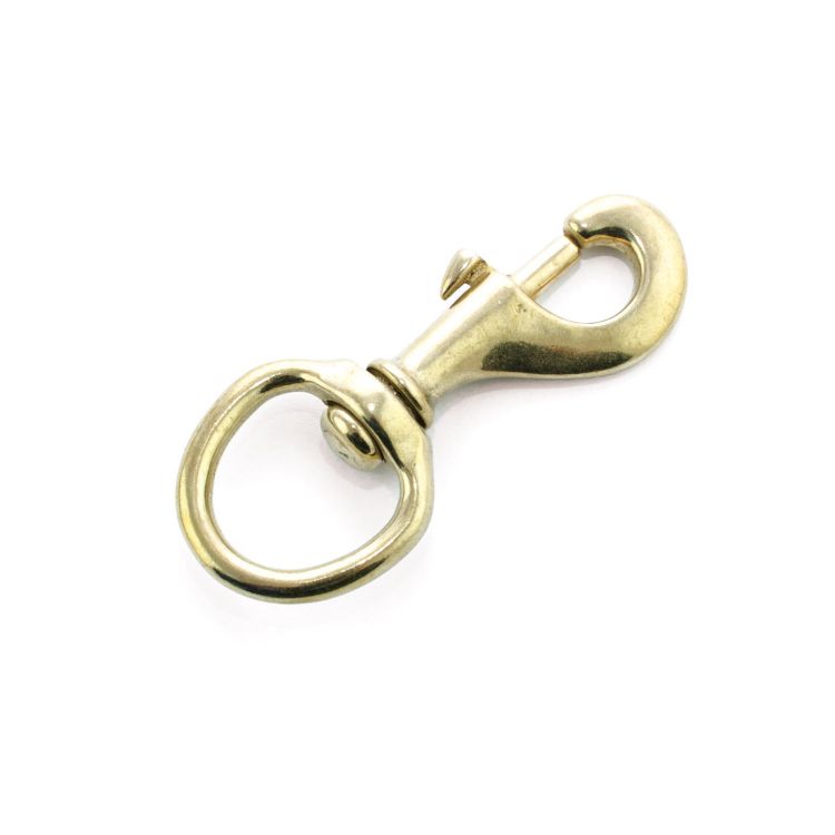 BRASS HALTER BRIDLE HOOK 1 "