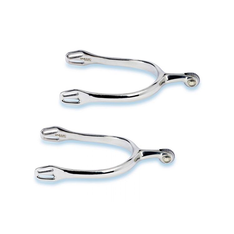 STUBBEN DYNAMIC DRESSAGE MILLED SPURS, 35MM  (1 PAIR)