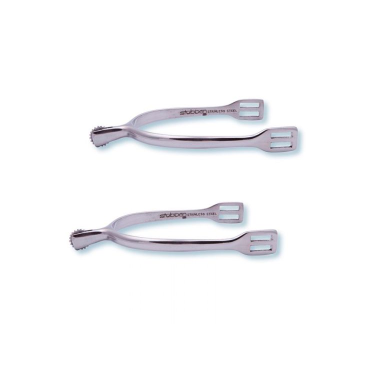 STUBBEN MENS GERMAN SPURS, 20MM, TOOTHED ROWEL  (1 PAIR)