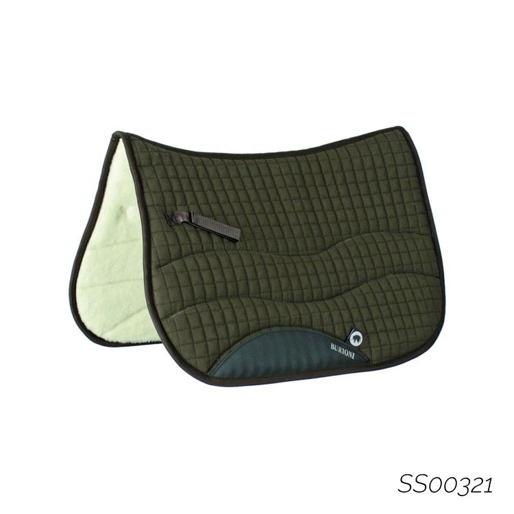 COTTON/WOOL SCAFARDA SADDLE PAD