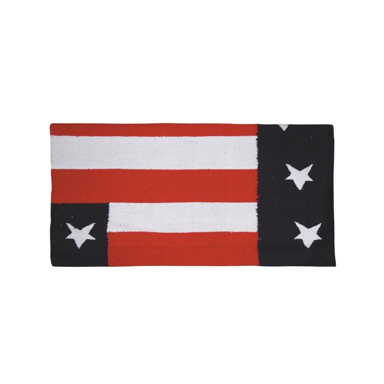 USA FLAG COTTON BLANKET 32X34