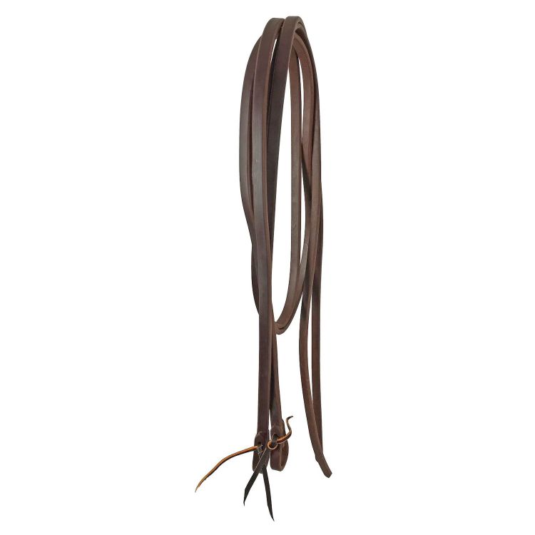 POOL'S REINS HEAVY ENDS DEEP OIL LEATHER. WIDTH CM. 1,3. LENGTH M. 2.20