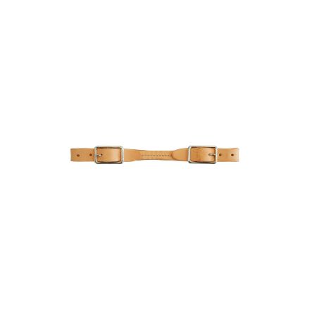 LEATHER CURB CHAIN