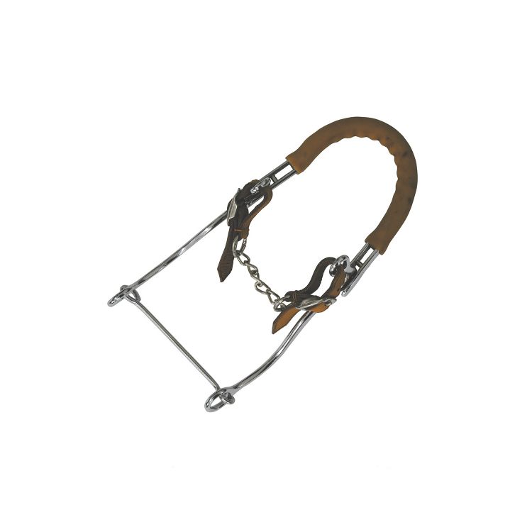 HACKAMORE CHROME LONG CHEEKS