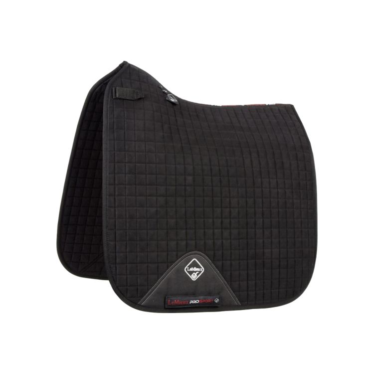 DRESSAGE SUEDE SQUARE BLACK LARGE