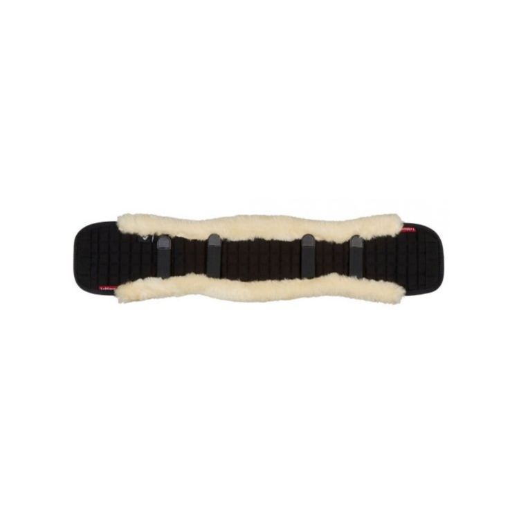 LEMIEUX DRESSAGE GIRTH COVER 65CM MED NATURAL/BLACK MEDIUM