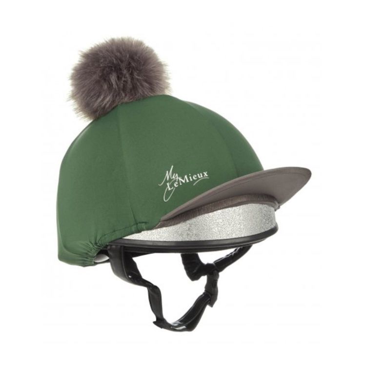 LEMIEUX POM POM HAT SILK HUNTER GREEN