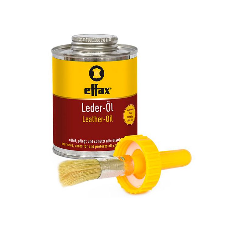 EFFOL LEATHER-OIL 475 ML WITH APPLICATOR BRUSH
