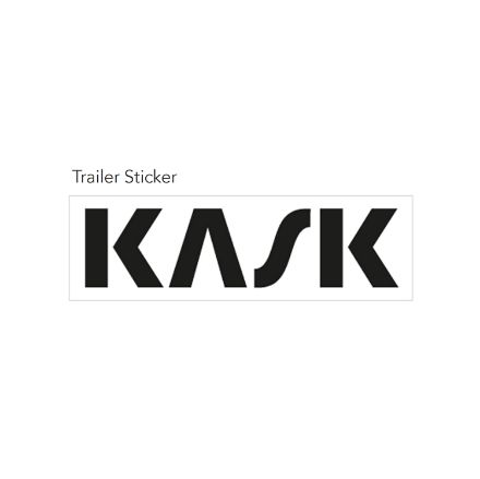 KASK TRAILER STICKER 40x10 cm