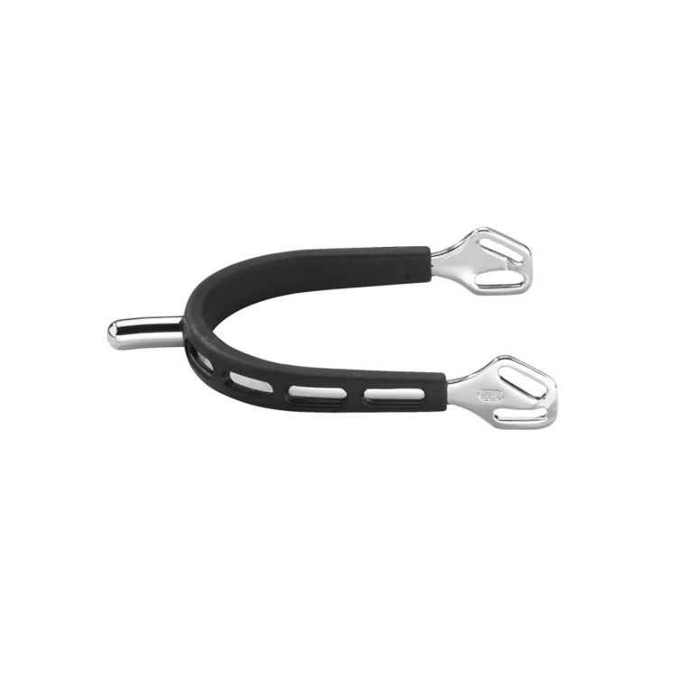 ULTRA FIT EXTRA GRIP SPURS WITH BALKENHOL FASTENING - STAINLESS STEEL, 25 MM ROUNDED NECK