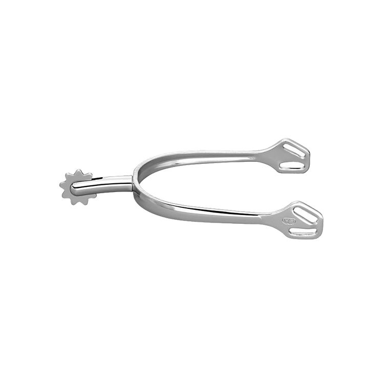 ULTRA FIT SPURS WITH BALKENHOL FASTENING - STAINLESS STEEL, 40 MM WITH ROWEL #4