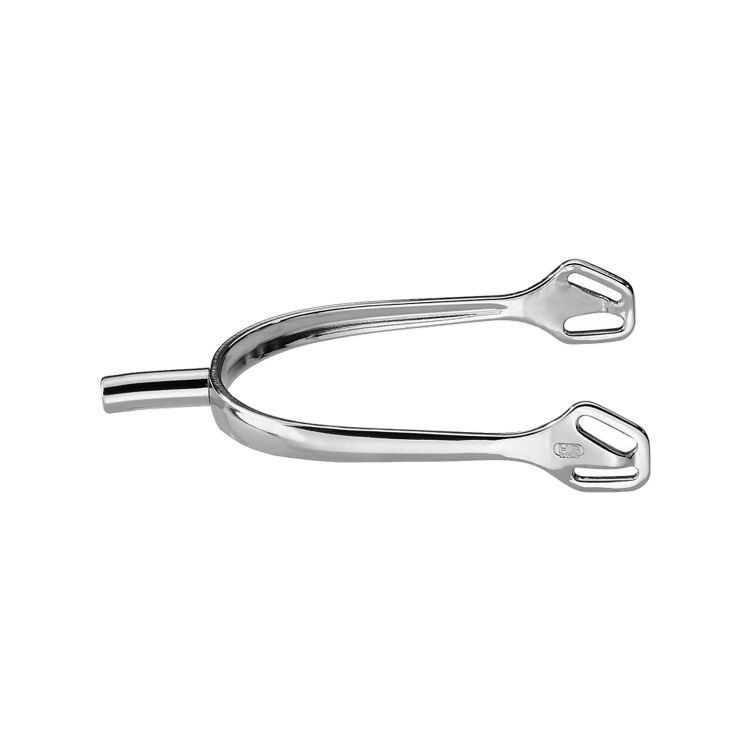 
ULTRA fit spurs with Balkenhol fastening - Stainless steel, 25 mm flat