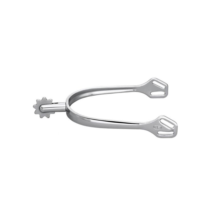 ULTRA FIT SPURS WITH BALKENHOL FASTENING - STAINLESS STEEL, 30 MM WITH ROWEL #4