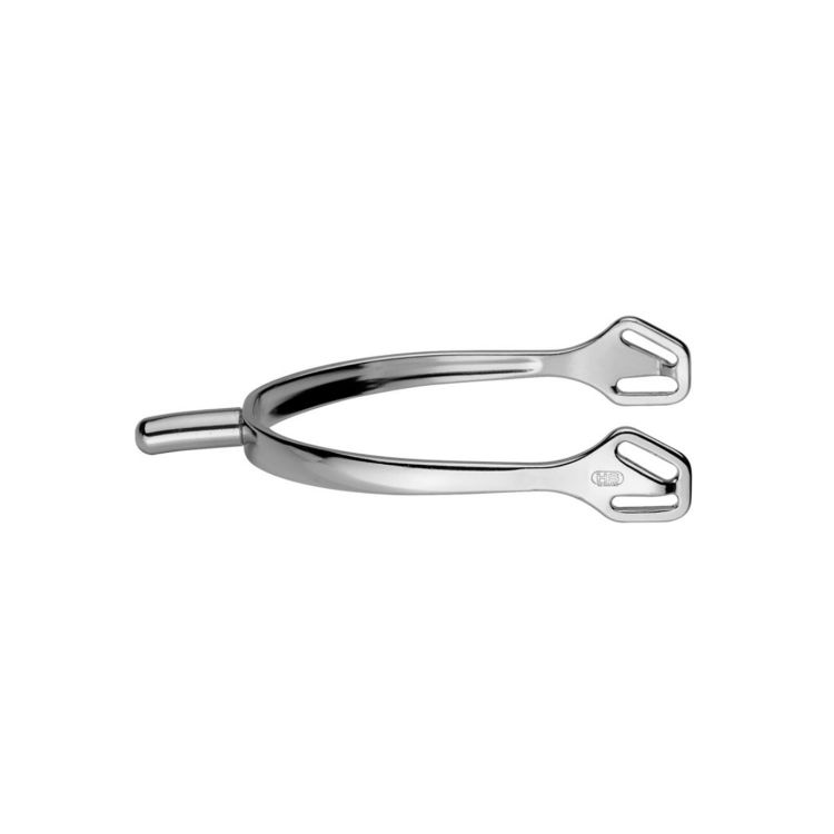 ULTRA fit spurs with Balkenhol fastening - Stainless steel, 25 mm rounded
