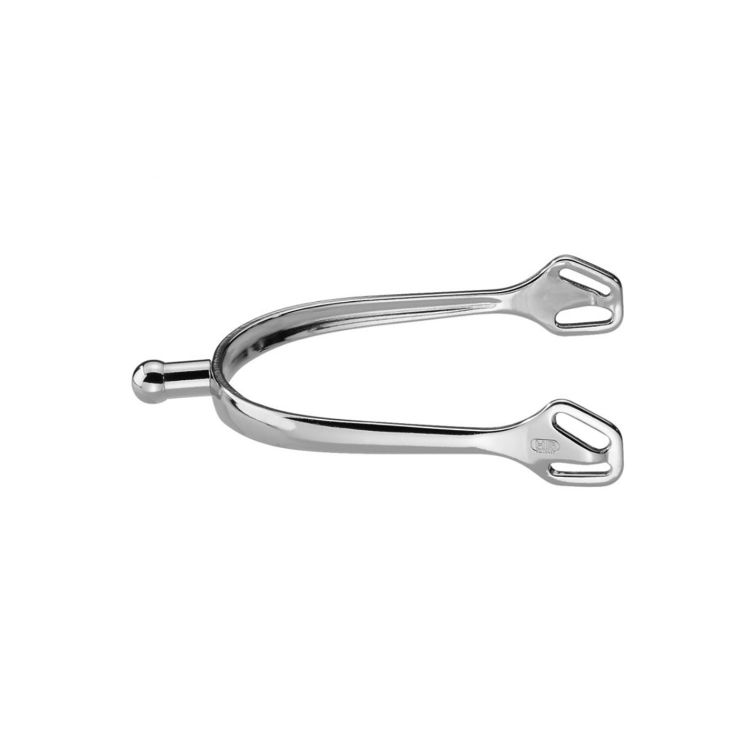 
ULTRA fit spurs with Balkenhol fastening - Stainless steel, 20 mm ball-shaped