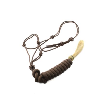 KNOTTED HEADCOLLAR ROPE WITH HAIR NAPPA