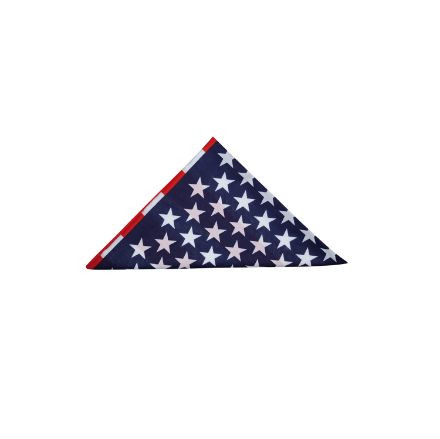 BANDANA WITH FLAG OR CONFEDERATION PATTERN