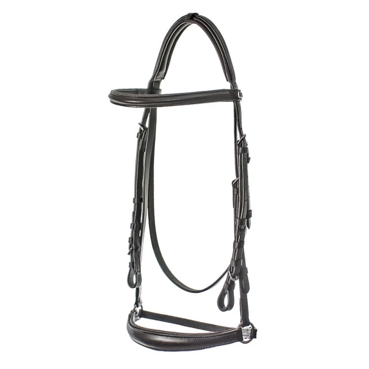 SUPREME DROP NOSEBAND BRIDLE GERMAN STYLE