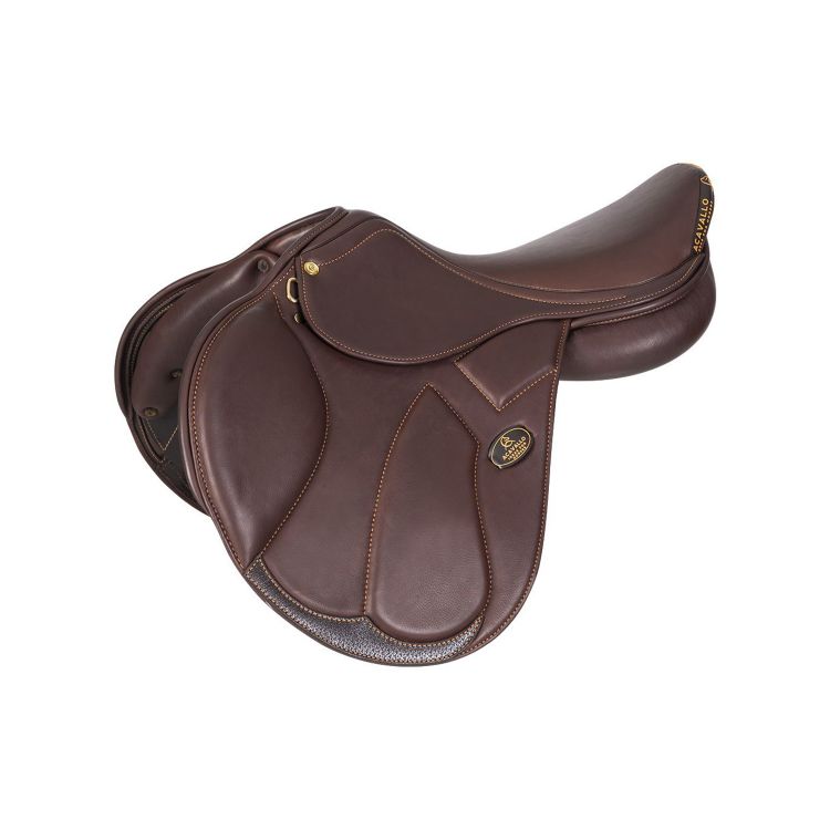 ACAVALLO MODIGLIANI JUMPING SADDLE WITH LATEX PANELS