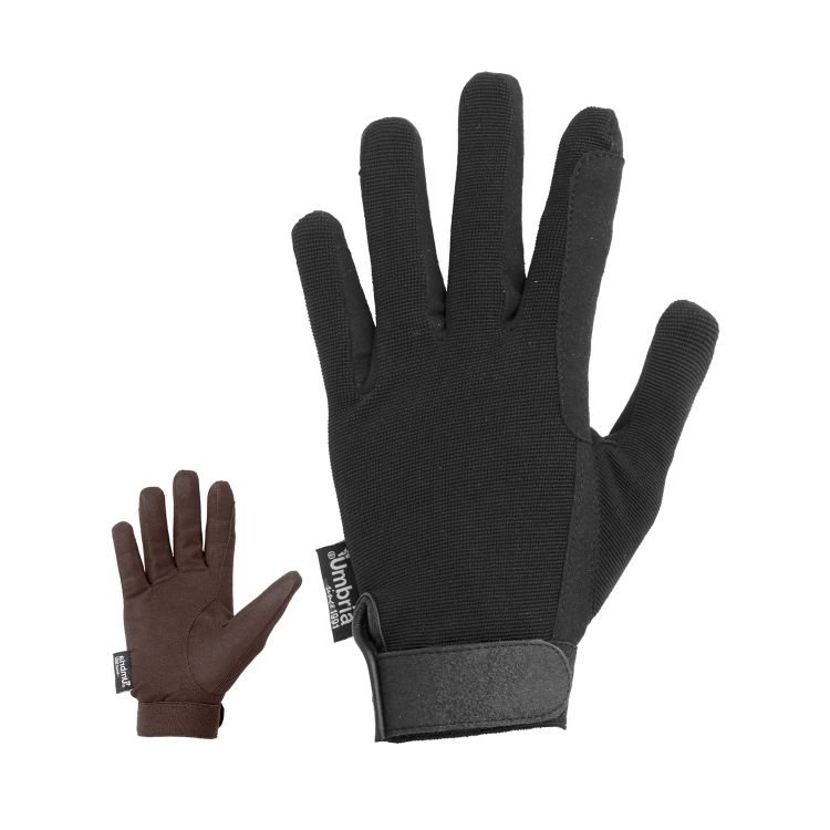 AMARA+POLYESTER RIDING GLOVES