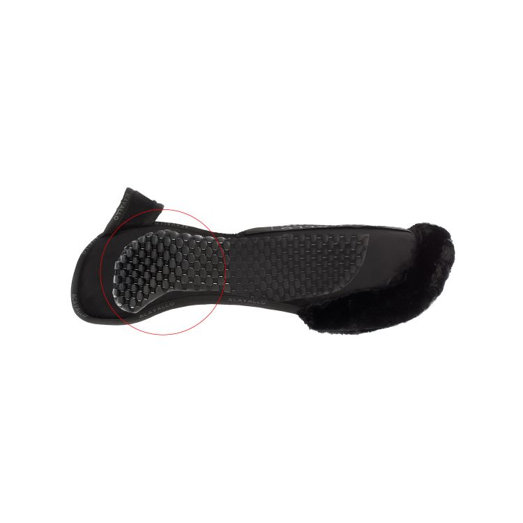 ACAVALLO WITHERS FREE POCKET CONFIGURATION PAD WITH ECOWOOL WITH PIUMA FRONT RISER