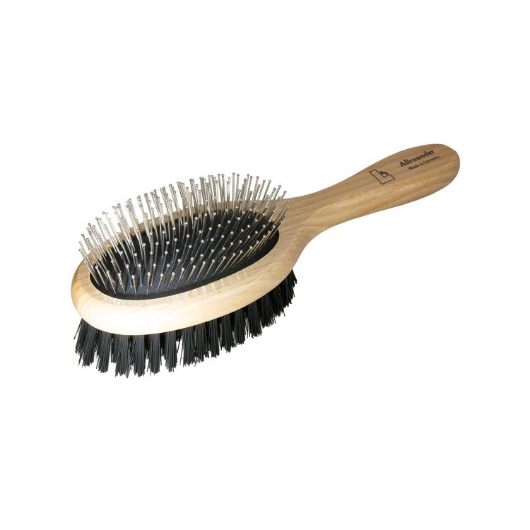 LEISTNER MANE AND TAIL BRUSH WITH HANDLE