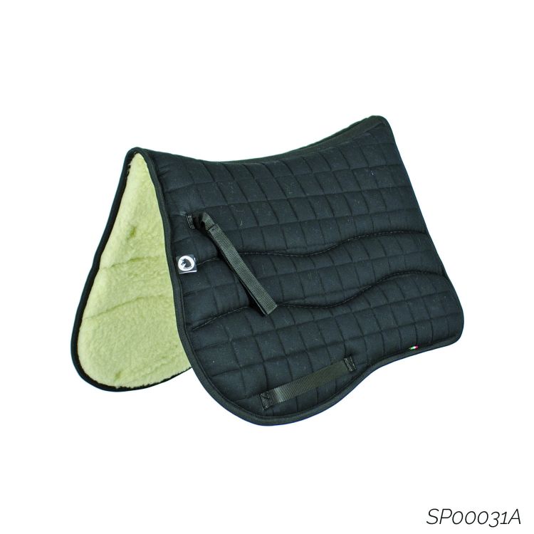 COTTON/WOOL SADDLE PAD