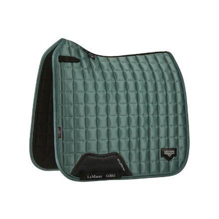 LOIRE CLASSIC SATIN DRESSAGE SQUARE SAGE LARGE
