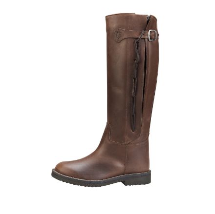 BUTTERO LEATHER BOOTS WITH ZIPPER CLOSURE