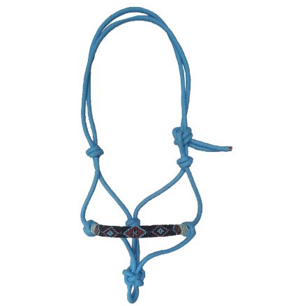 NAVAYO KNOT HALTER WITH LEAD