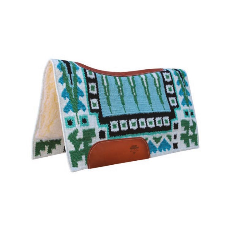 SADDLE PAD SHOW WOOL WARBIRD 33 "x38"