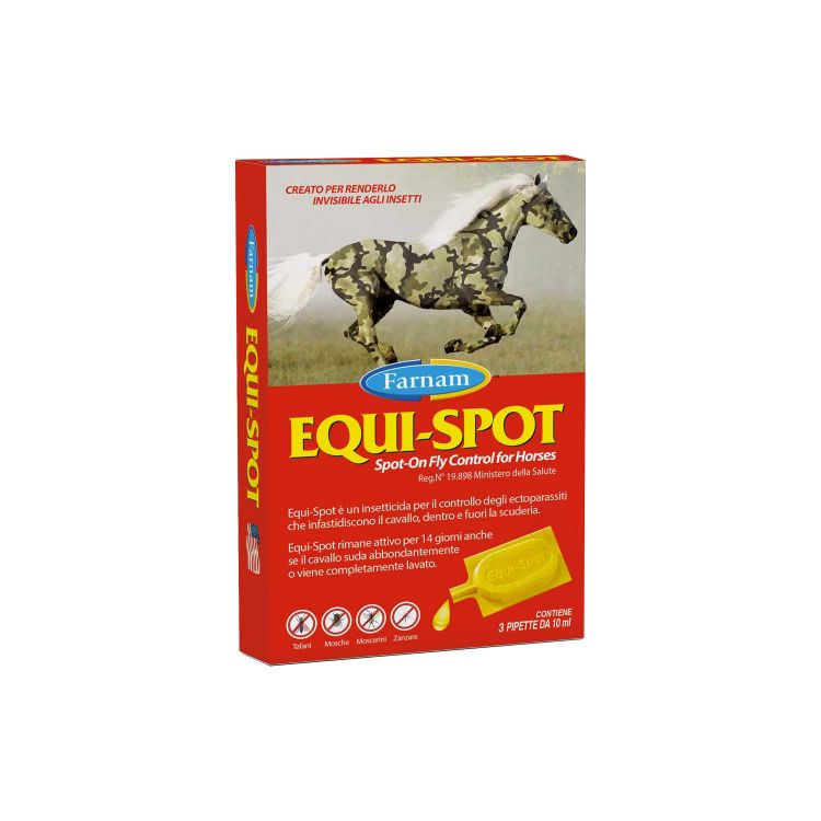 EQUI-SPOT FARNAM CARD WITH (3 PCS OF 10 ML)