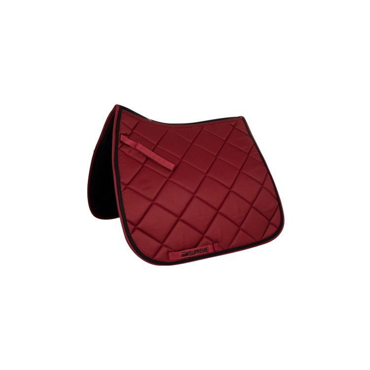 Quilted dressage saddle pad