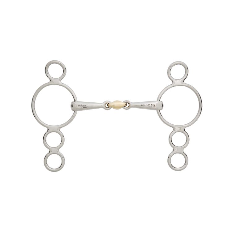STUBBEN 4-RING GAG, THICKNESS 16MM, RING 70X150MM (1 PC)