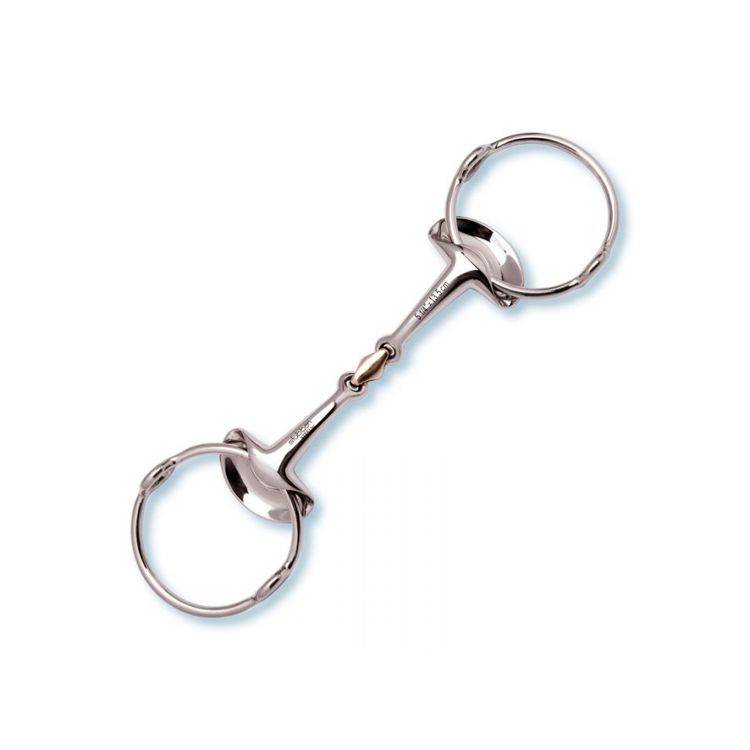 STUBBEN SILVER WINGS GAG, THICKNESS 16MM, RING 80MM (1 PC)