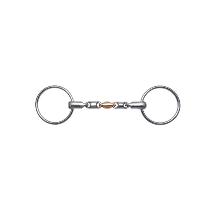 STUBBEN WATERFORD MAX RELAX LOOSE RINGS SNAFFLE, THICKNESS 16MM, RING 70MM (1 PC)