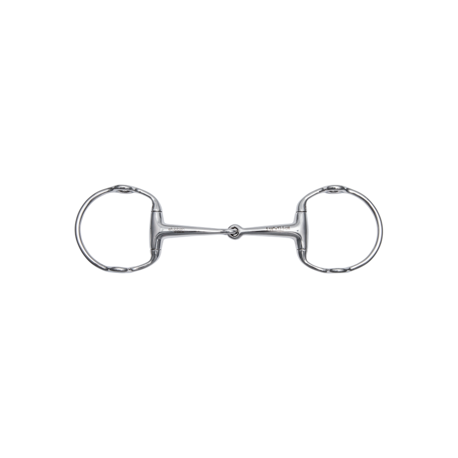 STUBBEN GAG BIT, THICKNESS 16MM, RING 80MM 13,5 CM (1 PC). Amahorse