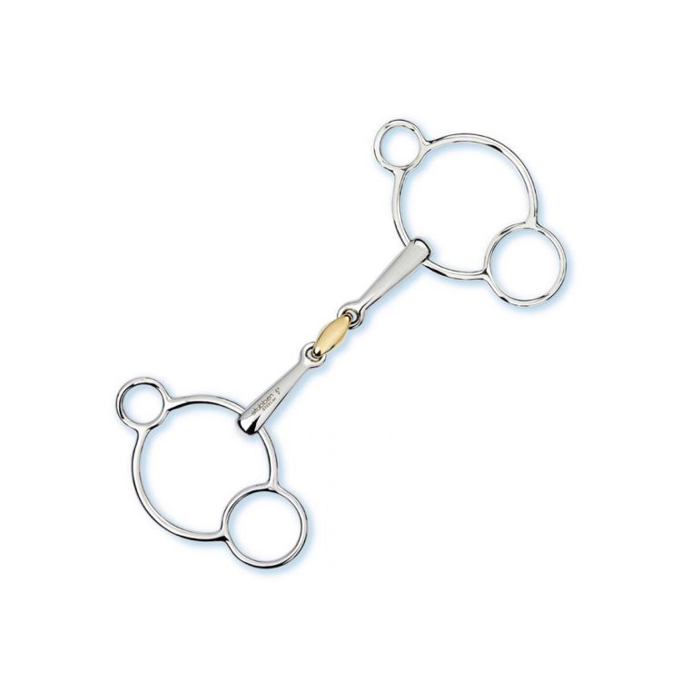 STUBBEN 3 RING GAG, THICKNESS 18MM, RING 70X130MM (1 PC)