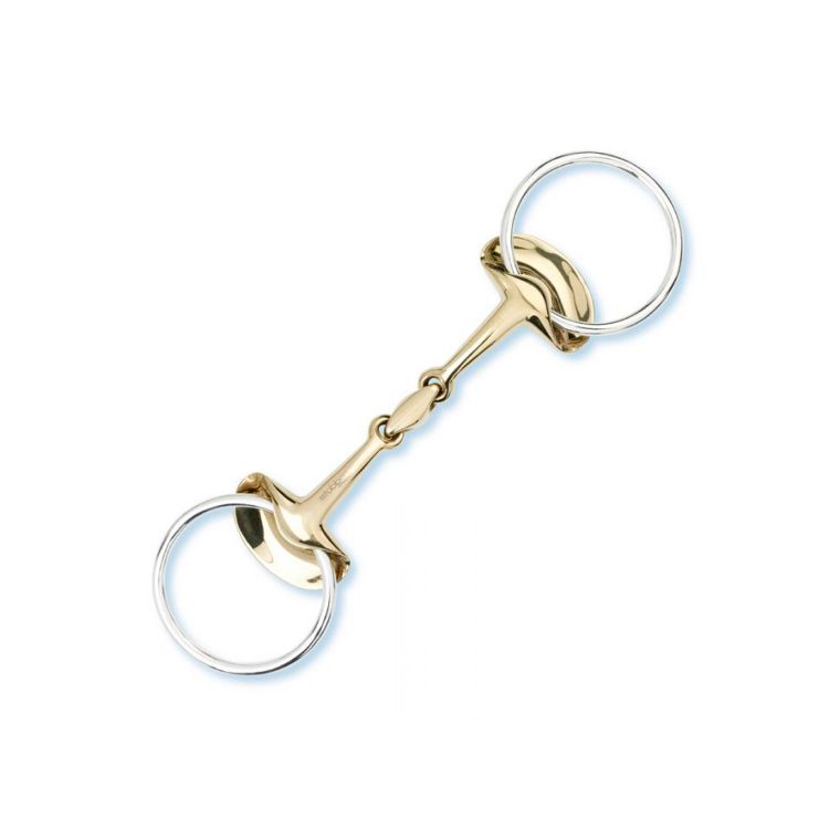 STUBBEN GOLDEN WINGS SNAFFLE BIT