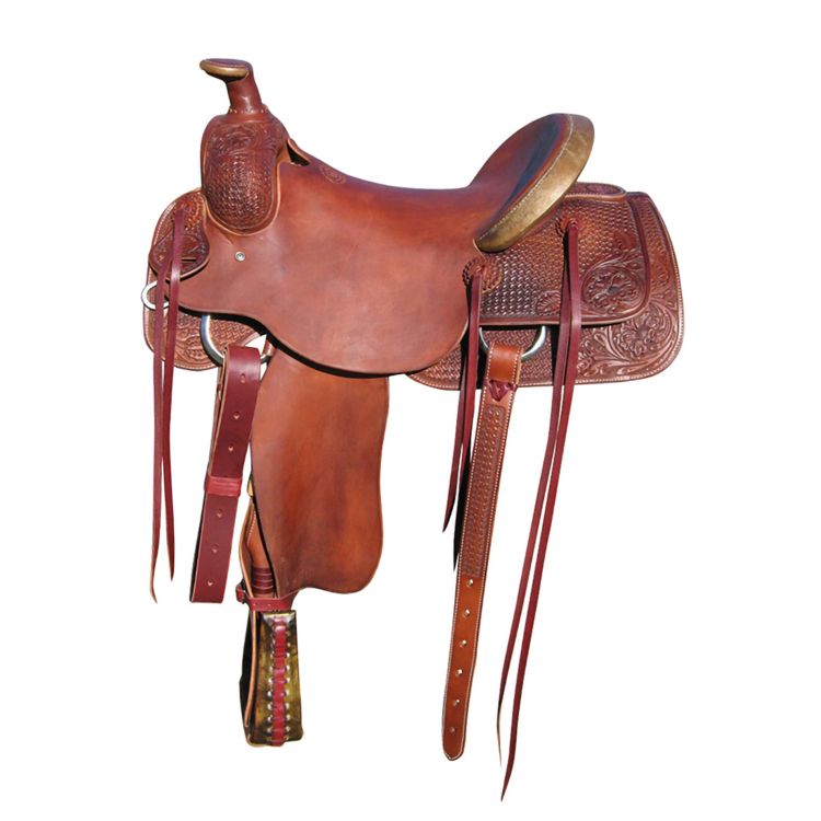 BOWMAN WILL JAMES RANCH ROPER SADDLE