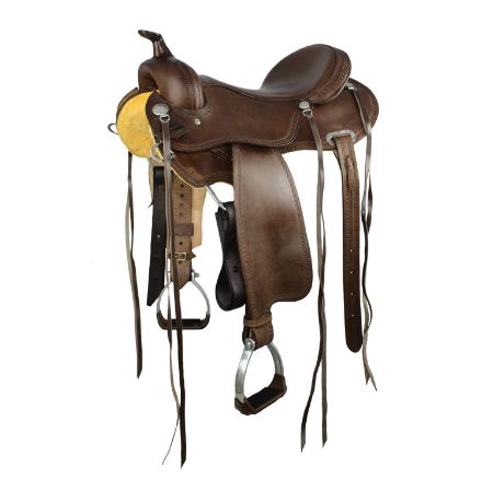 SADDLE TRAIL ROUND SKIRT 8020 FULL QUARTER SADDLE TREE
