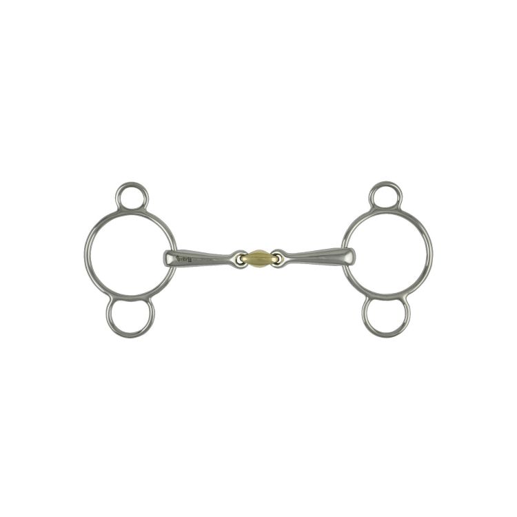 PESSOA BIT MOUTH IN 3 PCS BRASS