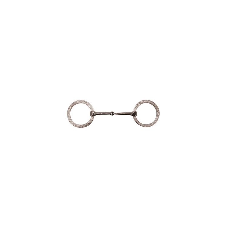 METALAB FLAT RING SNAFFLE BIT