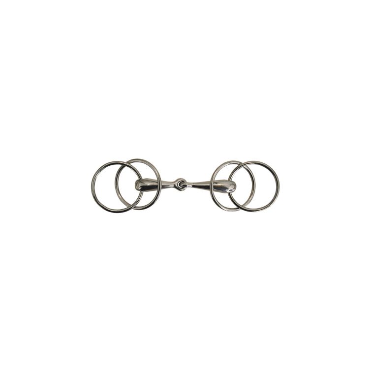 SOLID 4-RING SNAFFLE BIT