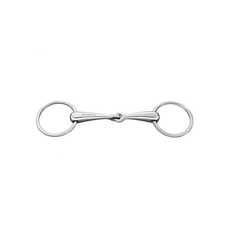 LOOSE RING SNAFFLE ST.ST.18MM SINGLE JOINTED W.55MM RG.
