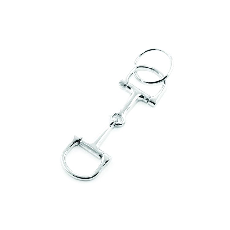 NP D-RING SNAFFLE BIT KEYCHAIN