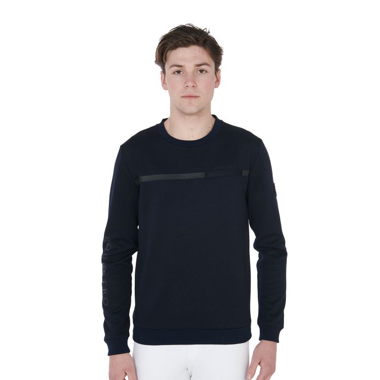 Men's interlock crewneck sweatshirt